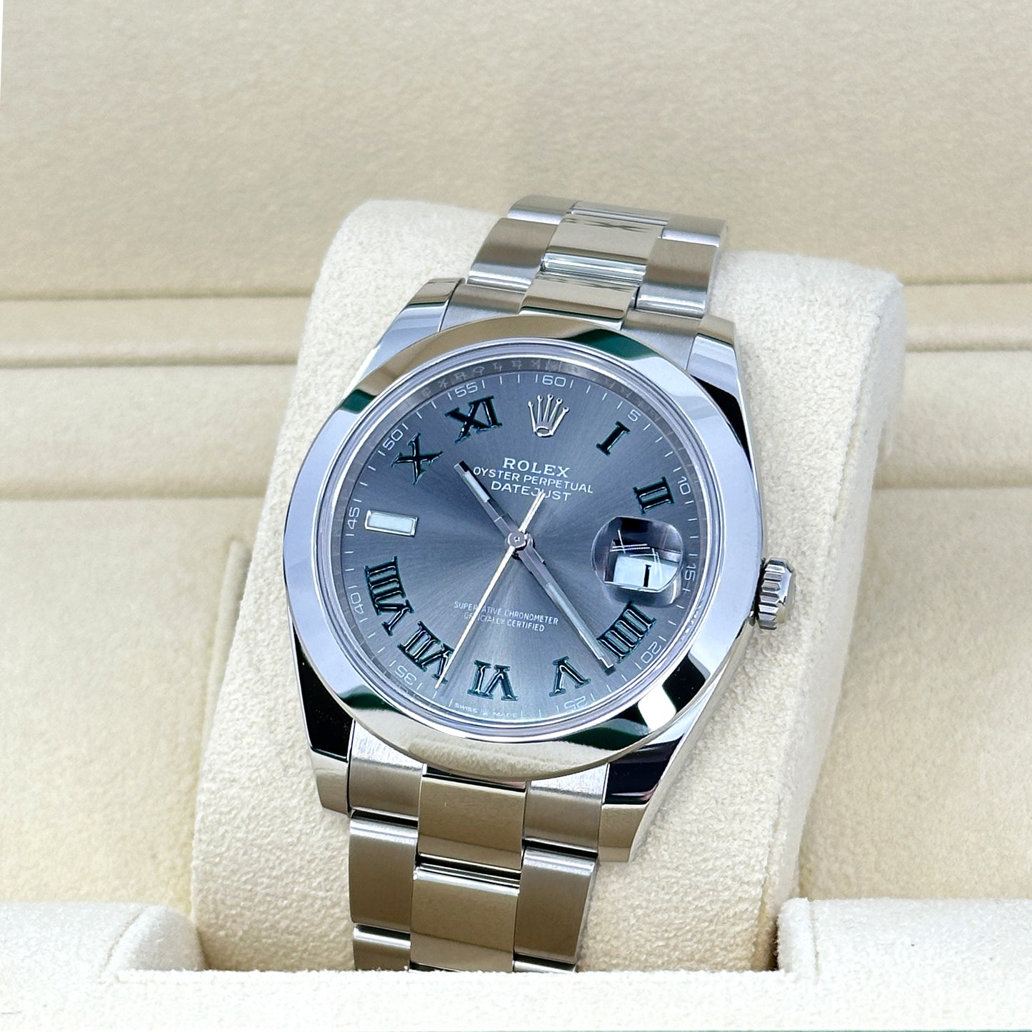 Rolex Datejust 41 Oystersteel Ref# 126300-0013