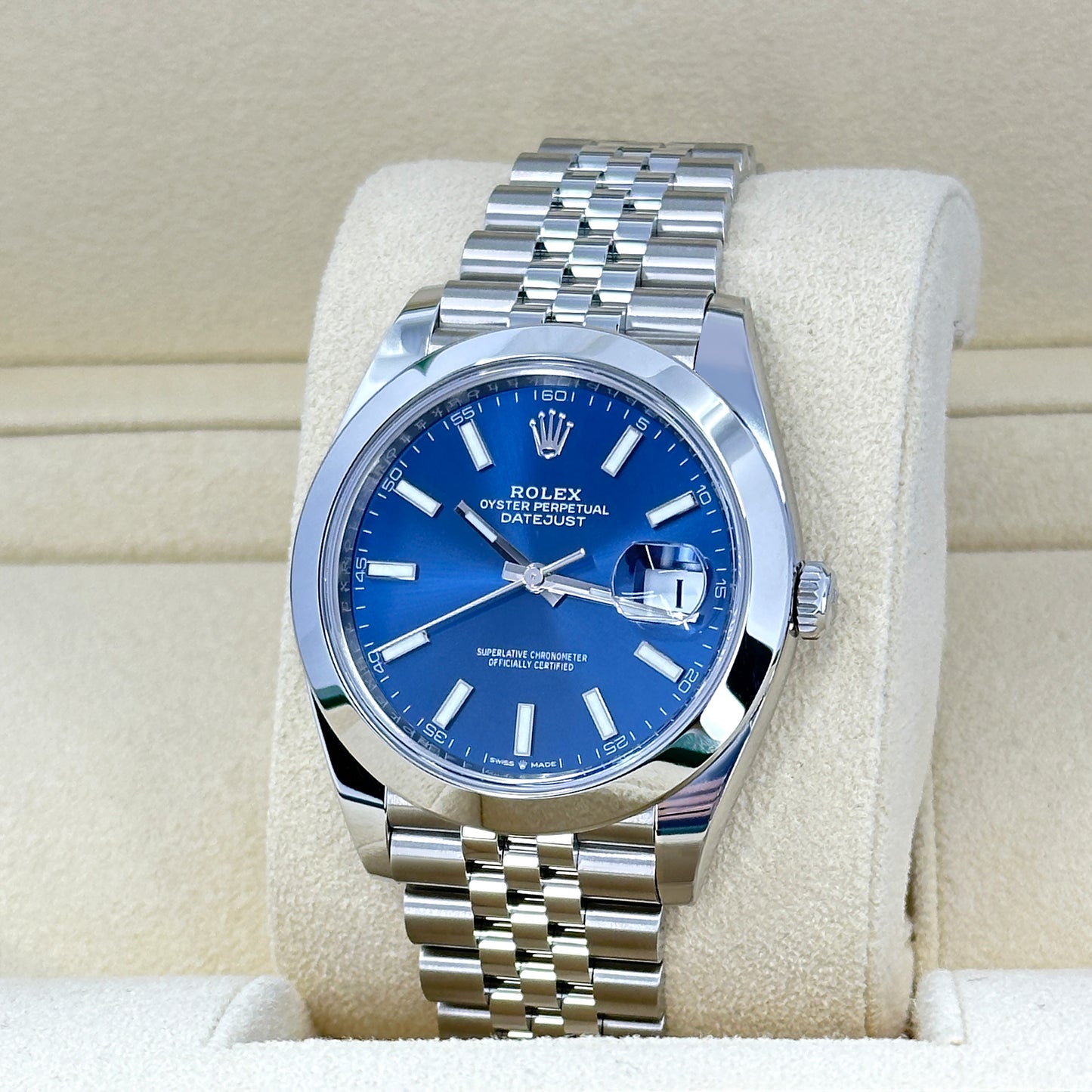 Rolex Datejust 41, Oystersteel, 41mm, Jubilee, Ref# 126300-0002