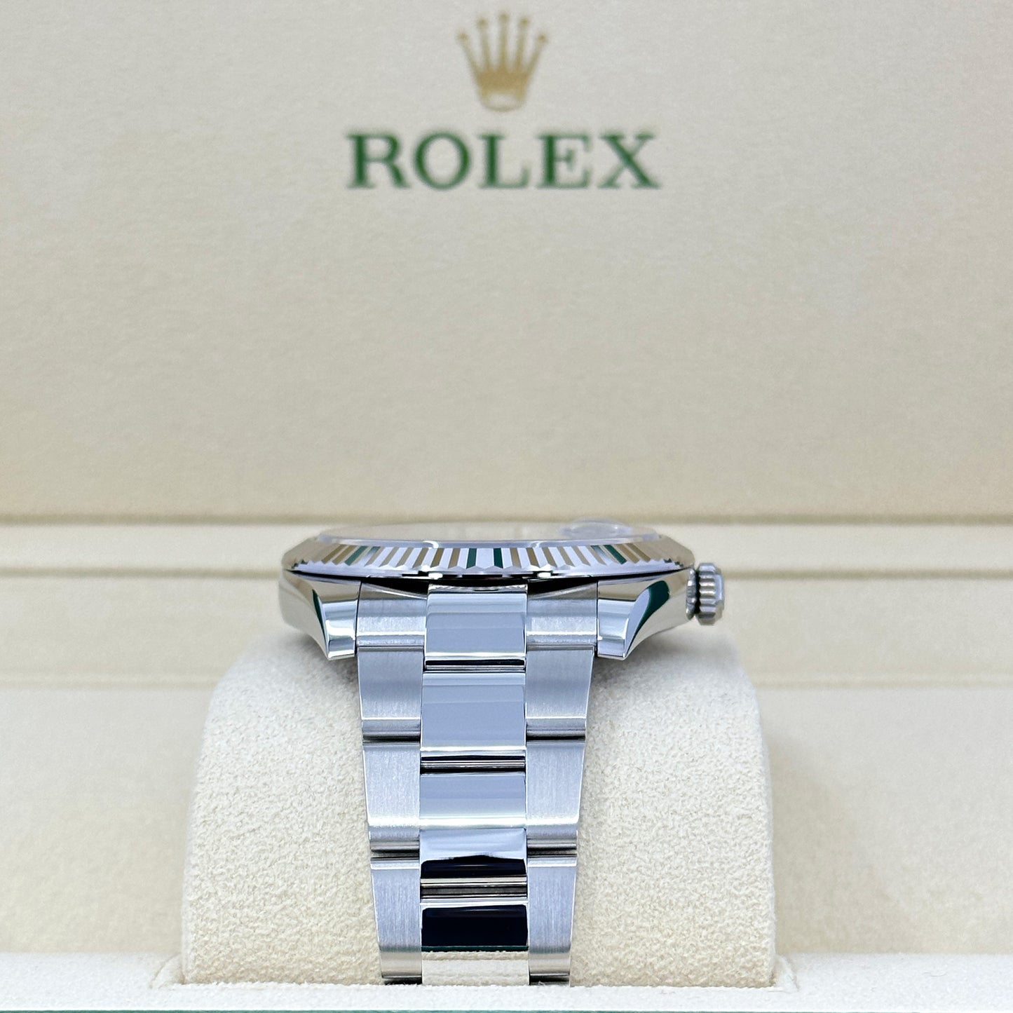 Rolex Datejust 41, Stainless Steel and 18k White Gold, 41mm, Ref# 126334-0005