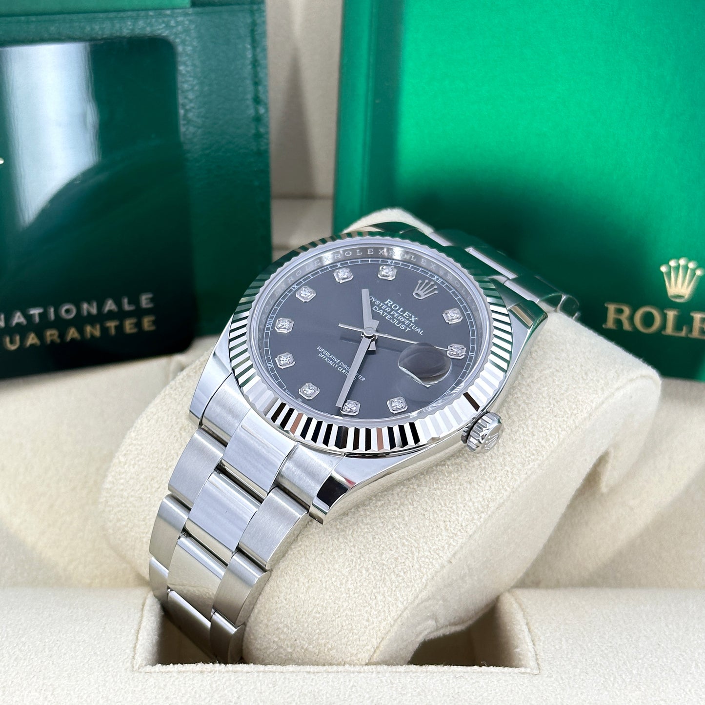 Rolex Datejust 41, Stainless Steel and 18k White Gold, 41mm, Ref# 126334-0005