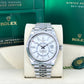 Rolex Sky-Dweller, 42mm, Oystersteel and 18k White Gold, White, Jubilee, Ref# 336934-0004