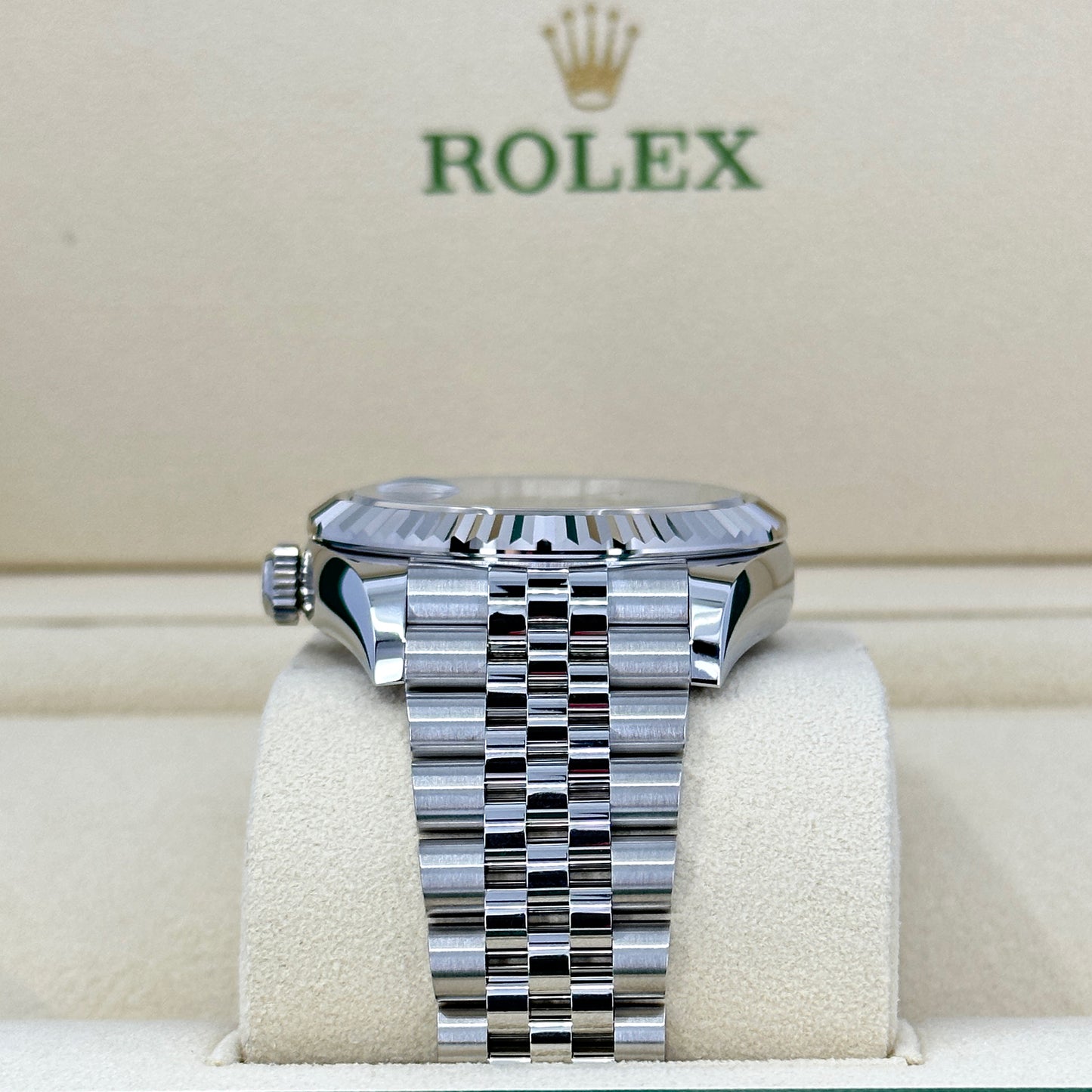 Rolex Sky-Dweller, 42mm, Oystersteel and 18k White Gold, Blue, Jubilee, Ref# 336934-0006