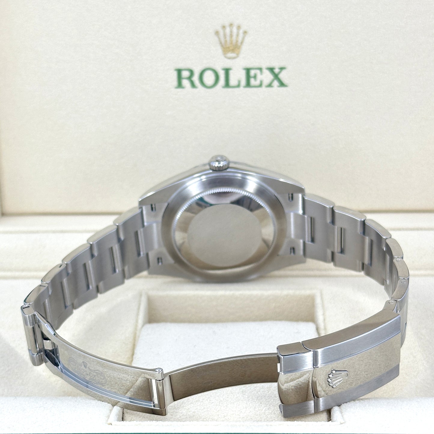 Rolex Datejust 41 Oystersteel and white gold Ref# 126334-0001