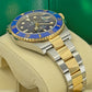 Pre-owned Rolex Submariner Date Bluesy, Ref# 126613LB, Two-Tone, Mint, Complete