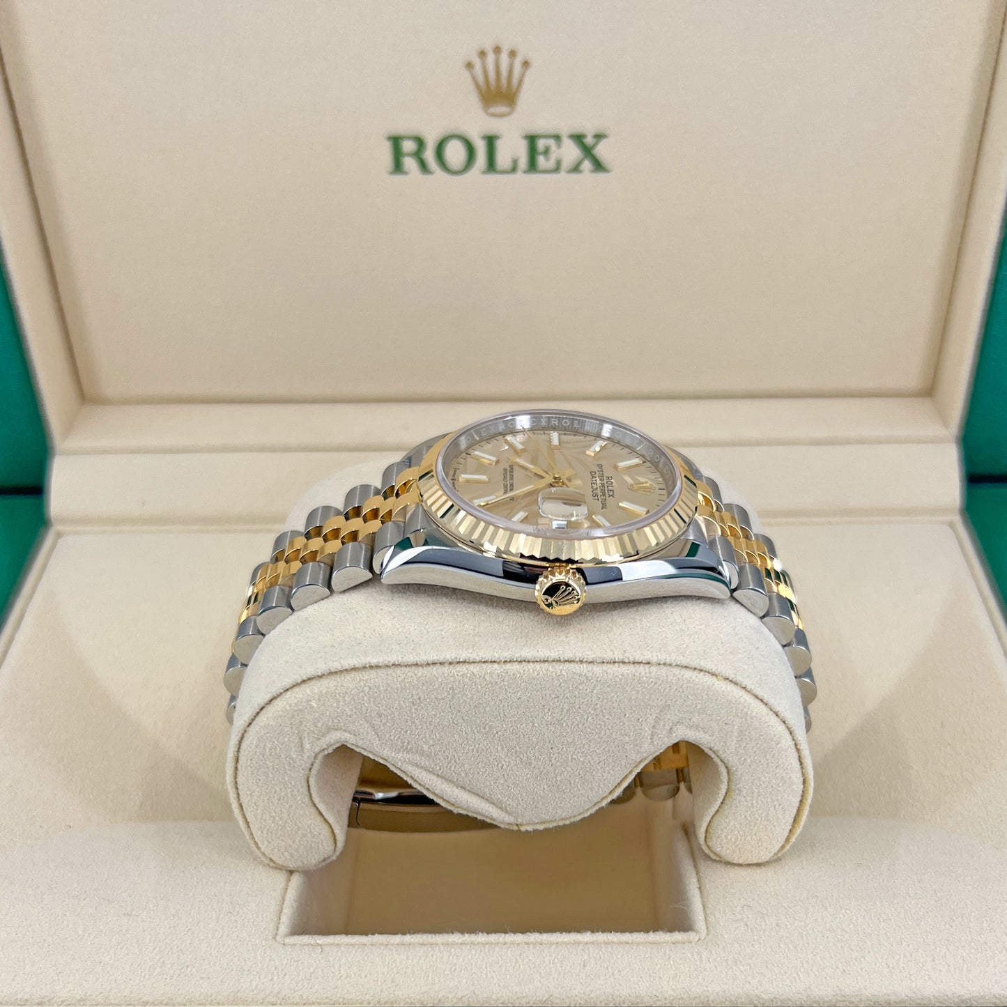 Rolex Datejust 36, 18k Yellow Gold and Stainless Steel, 36mm, Ref# 126233-0037