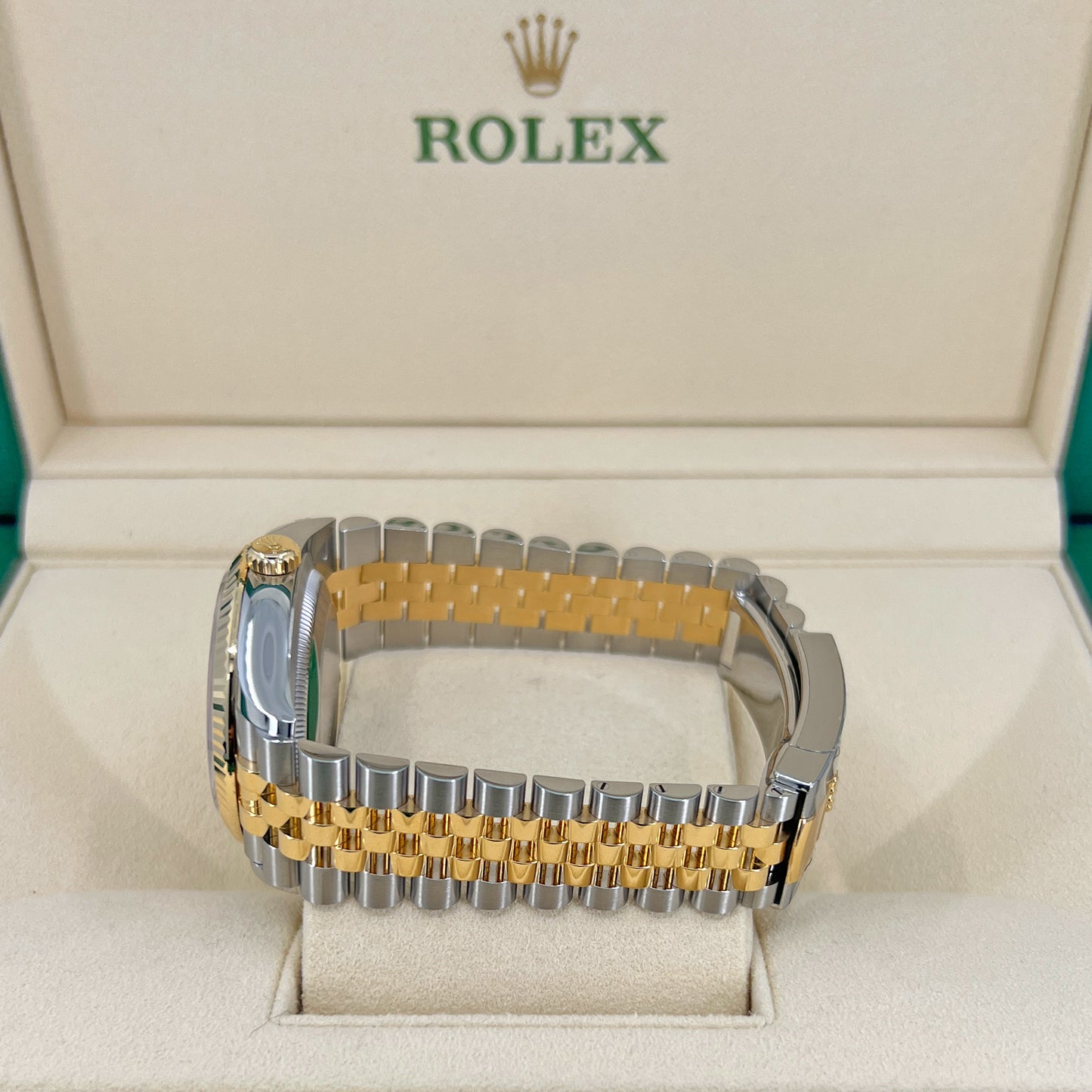 Rolex Datejust 36, 18k Yellow Gold and Stainless Steel, 36mm, Ref# 126233-0037