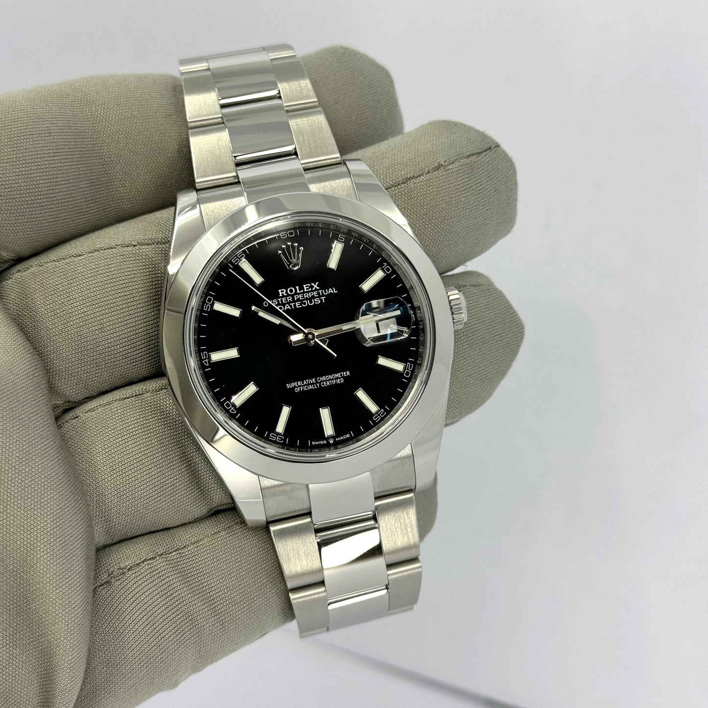 Rolex Datejust 41 Oystersteel Ref# 126300-0012