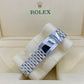 Rolex Datejust 41, Oystersteel and 18k White Gold, Blue Dial, 41mm, Fluted, Jubilee, Ref#126334-0002