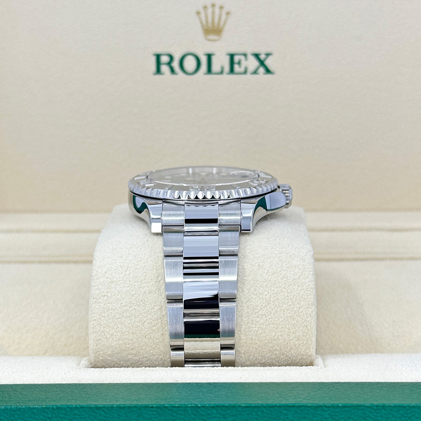 Rolex Yacht-Master Oystersteel and platinum Ref# 268622-0002