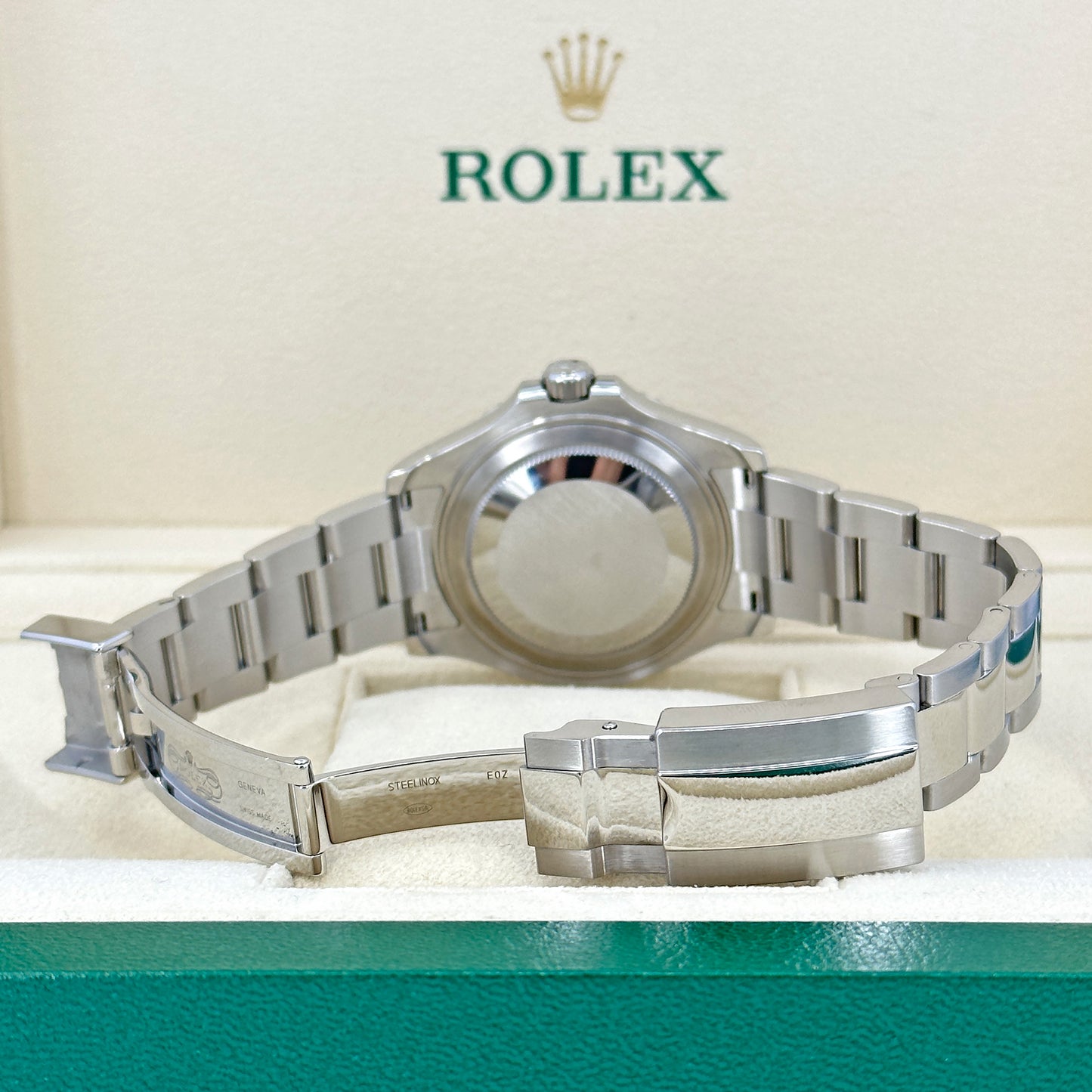 Rolex Yacht-Master Oystersteel and platinum Ref# 268622-0002