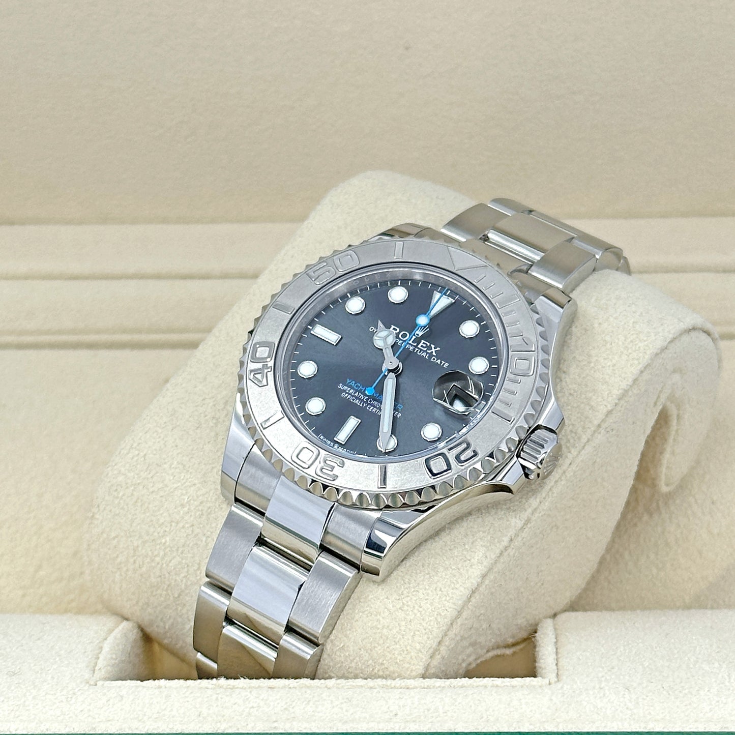 Rolex Yacht-Master Oystersteel and platinum Ref# 268622-0002