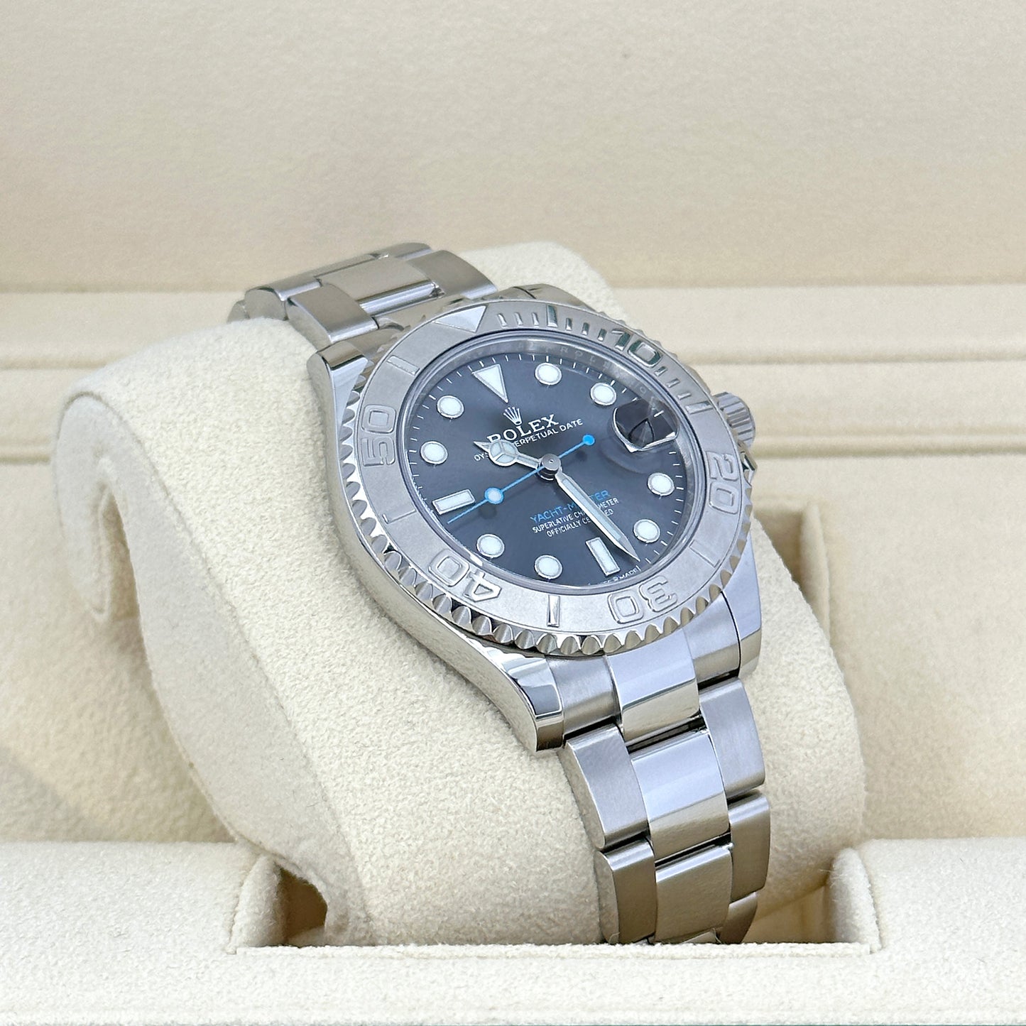 Rolex Yacht-Master Oystersteel and platinum Ref# 268622-0002