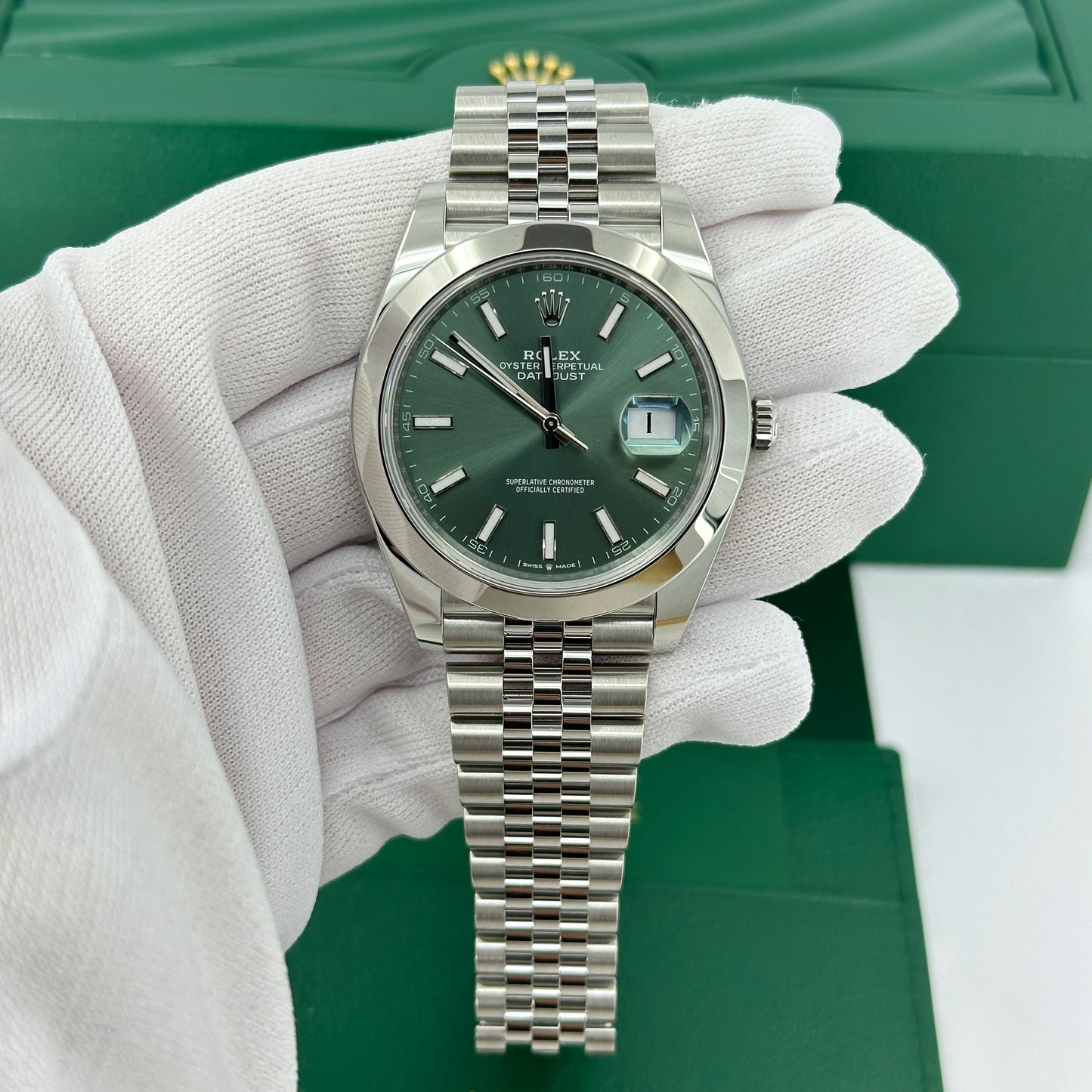 Rolex Datejust 41mm, Oystersteel, Ref# 126300-0020