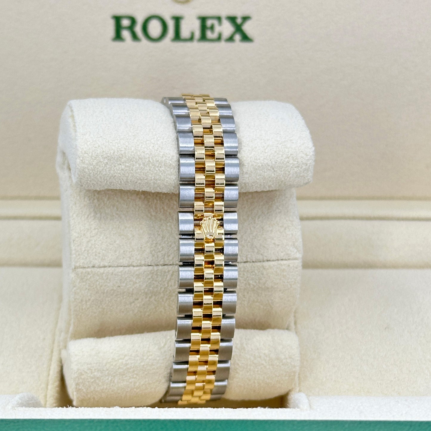 Rolex Lady-Datejust 28, Oystersteel and 18k Yellow Gold, Ref# 279383RBR-0019