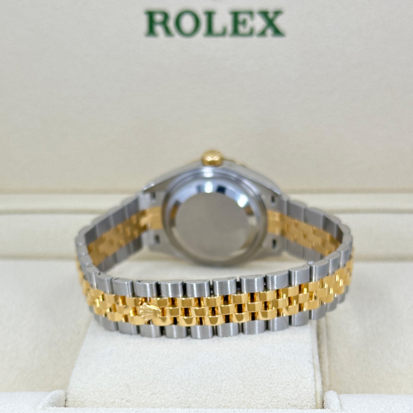 Rolex Lady-Datejust 28, Oystersteel and 18k Yellow Gold, Ref# 279383RBR-0019