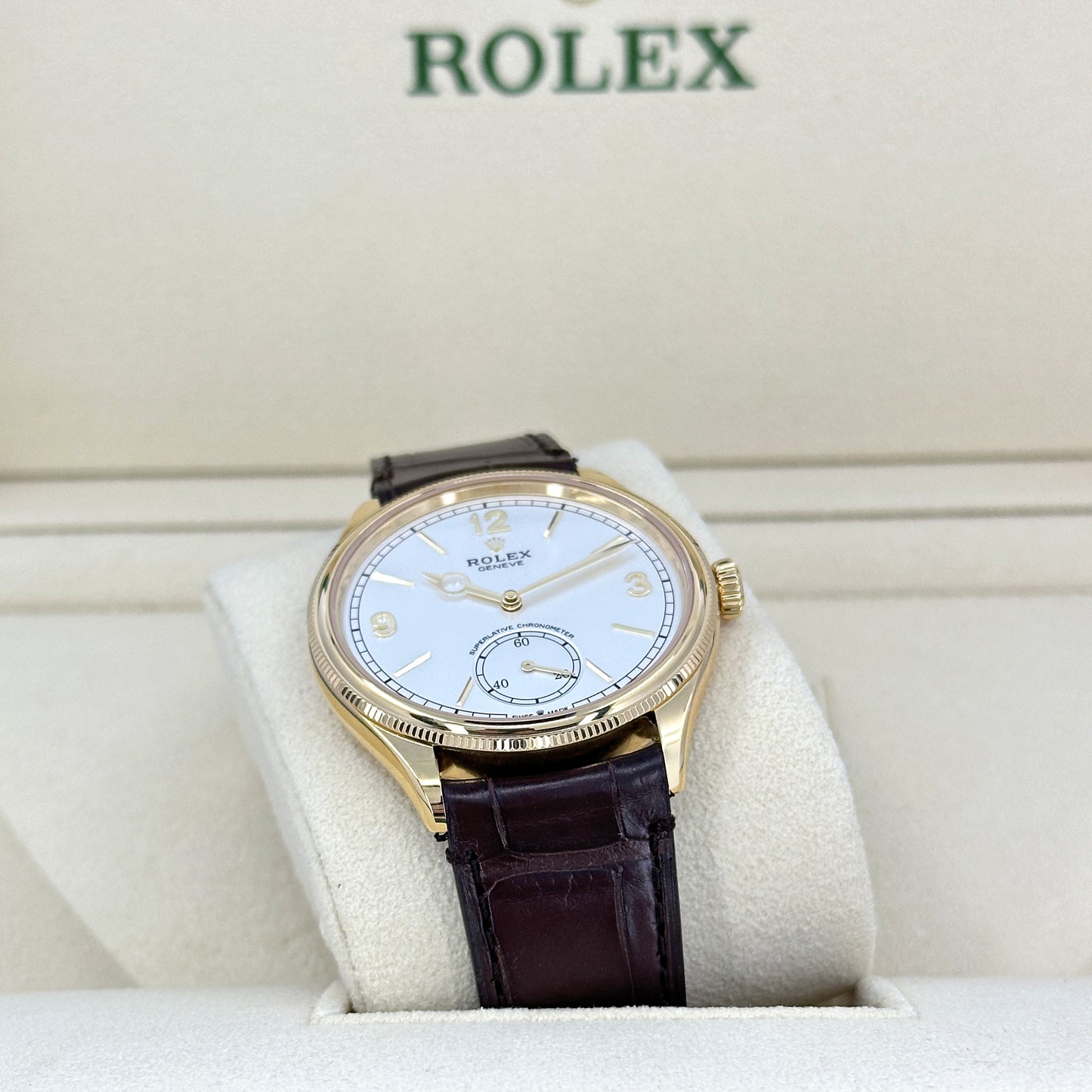 Rolex Perpetual 1908, 39mm, 18k Yellow Gold, Ref# 52508-0006