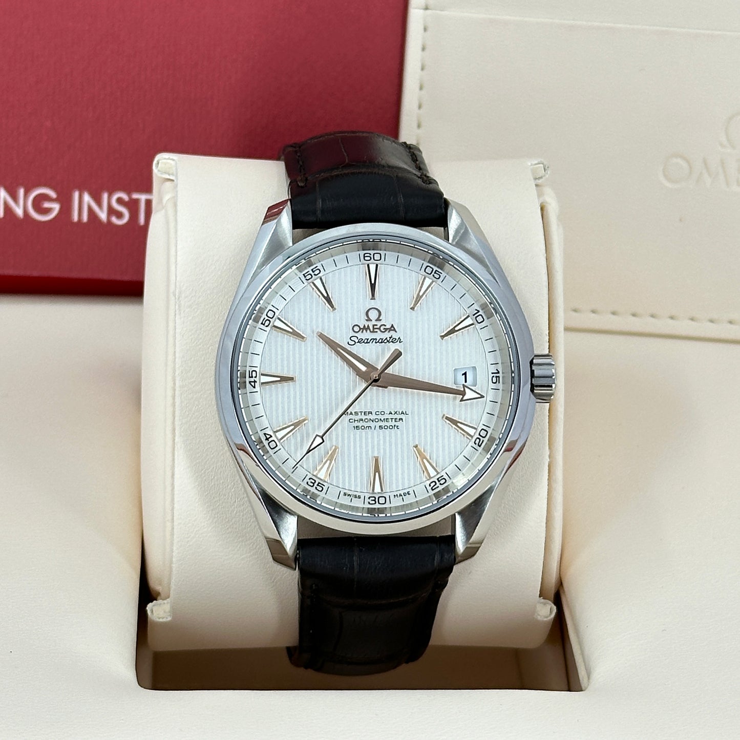 50% Deposit for Pre-owned Omega Seamaster Aqua Terra 150m 41.5mm 231.13.42.21.02.003 Complete, 2019