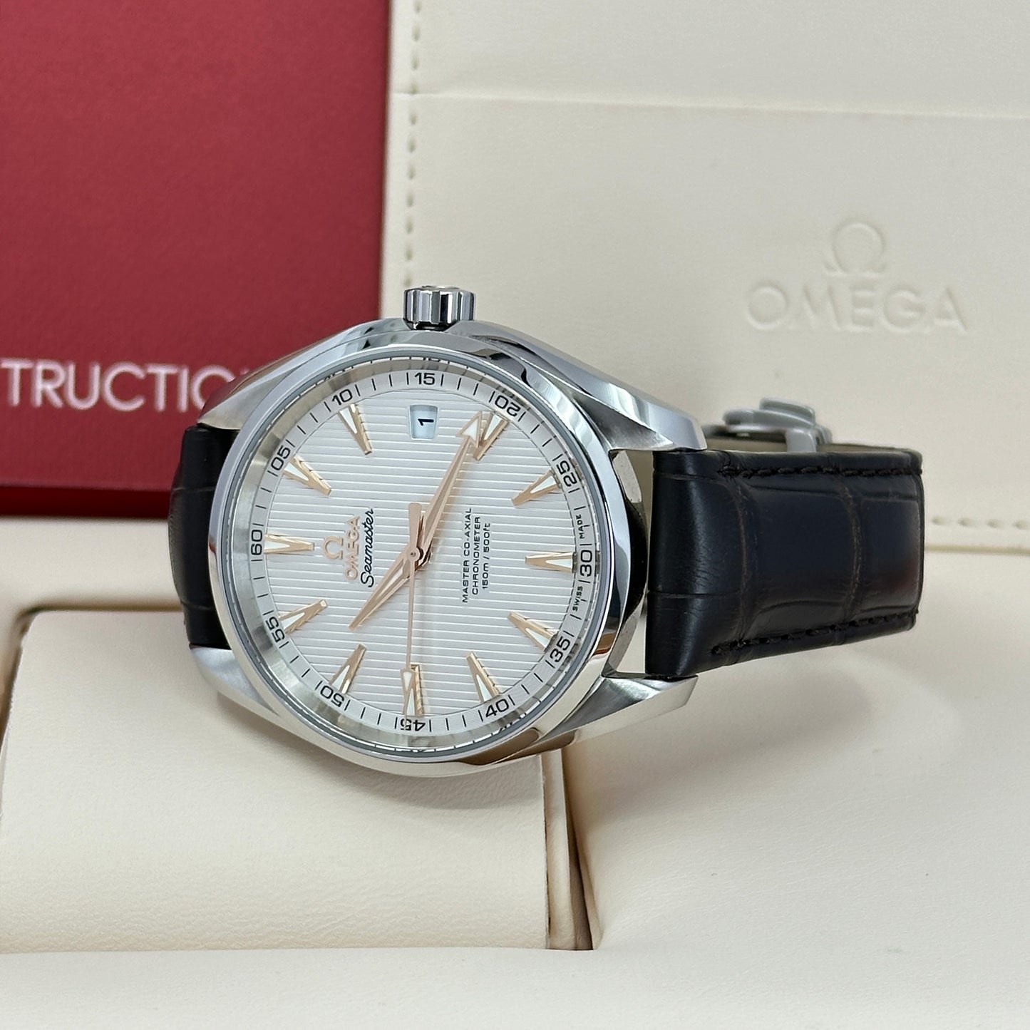 50% Deposit for Pre-owned Omega Seamaster Aqua Terra 150m 41.5mm 231.13.42.21.02.003 Complete, 2019