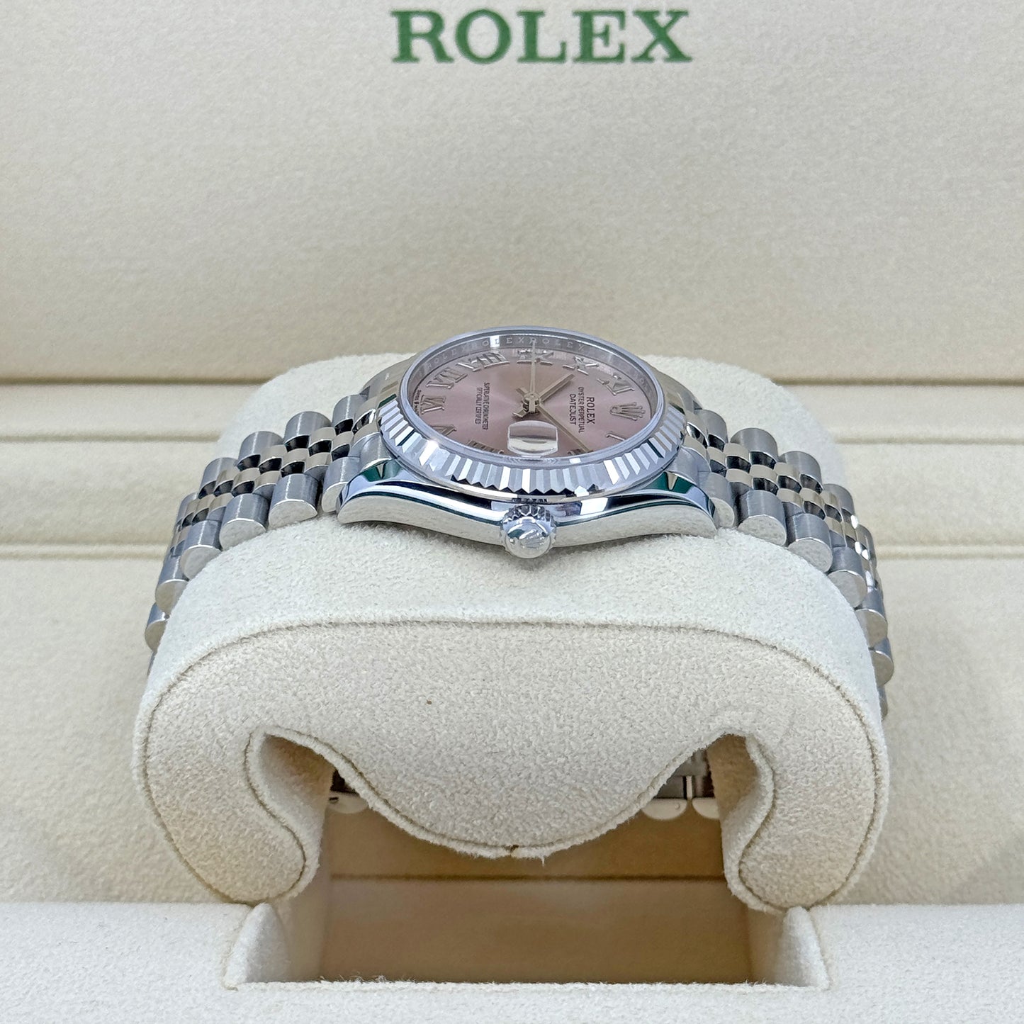 Rolex Datejust 31, Oystersteel and 18k White Gold, Ref# 278274-0020