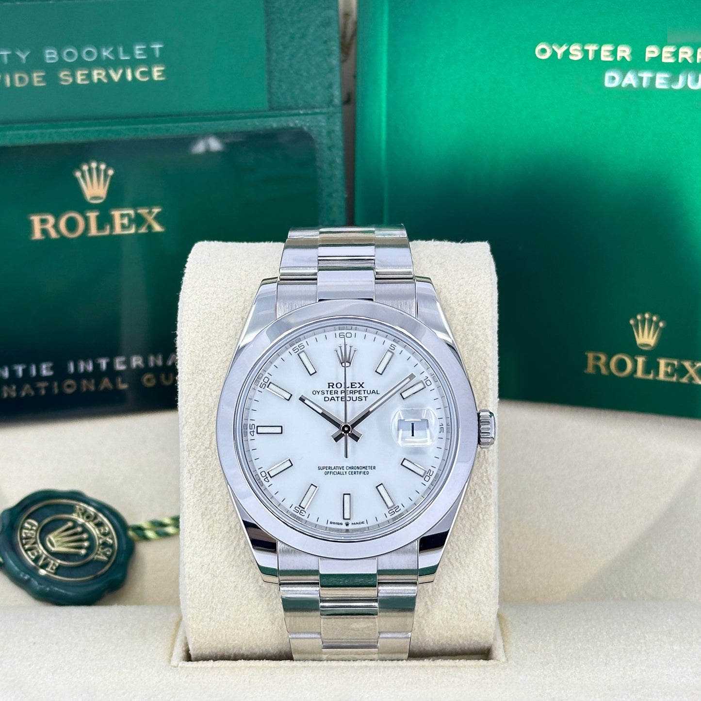 Rolex Datejust 41, Stainless Steel, 41mm, Ref# 126300-0005