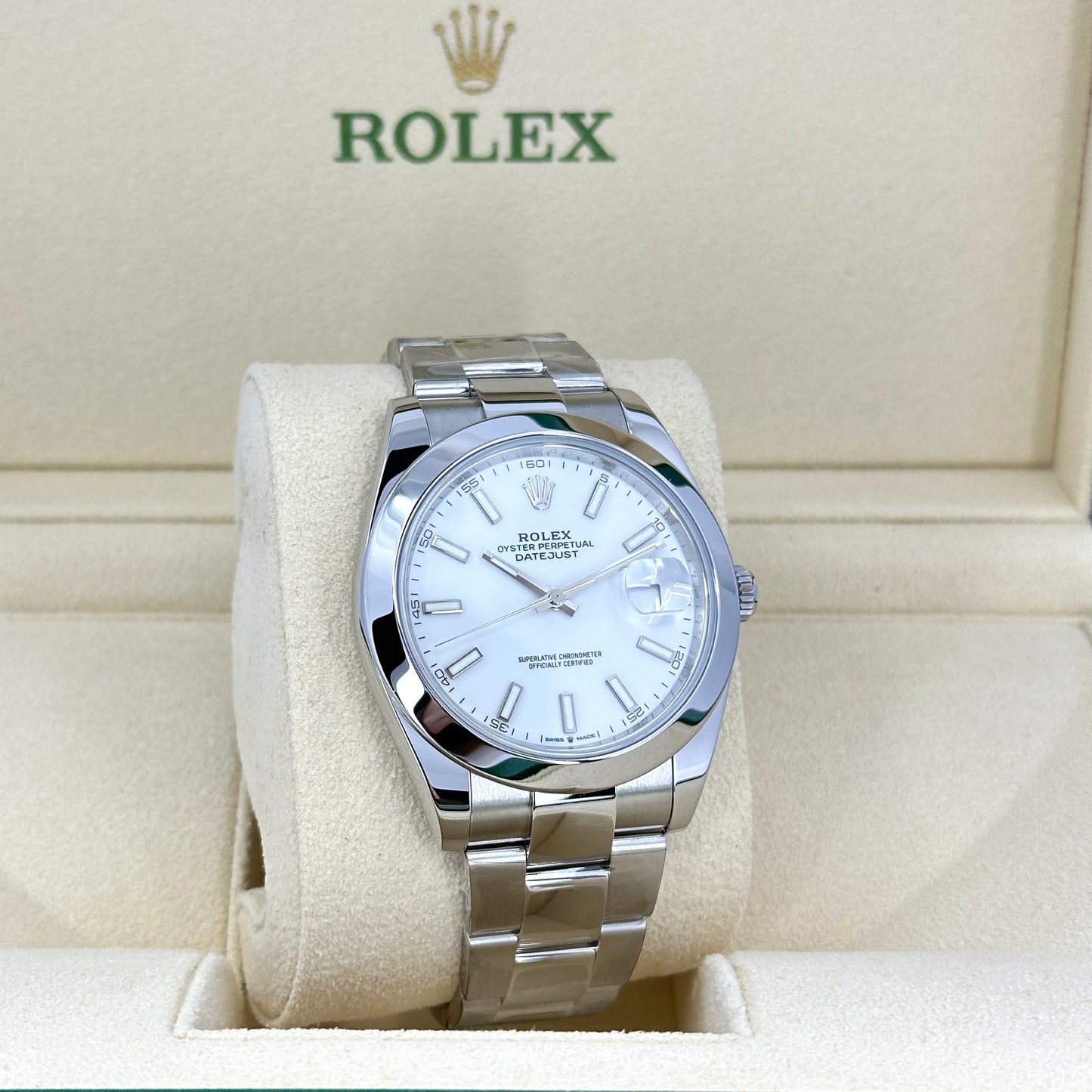 Rolex Datejust 41, Stainless Steel, 41mm, Ref# 126300-0005