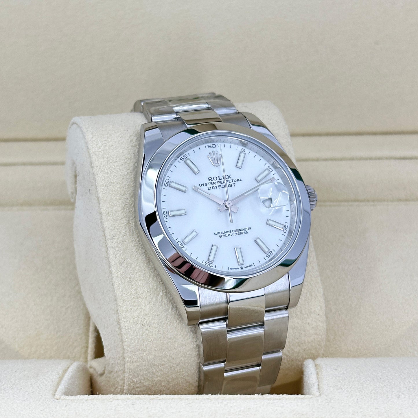 Rolex Datejust 41, Stainless Steel, 41mm, Ref# 126300-0005