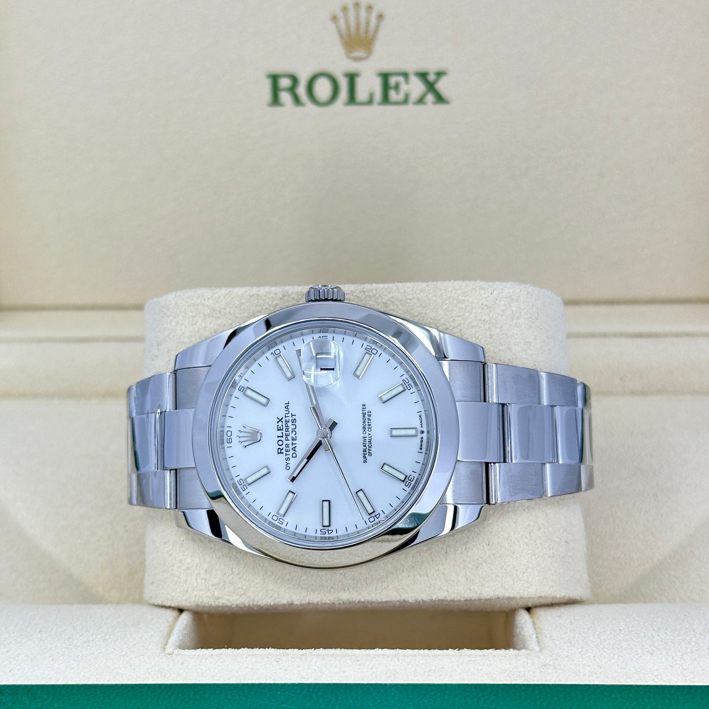 Rolex Datejust 41, Stainless Steel, 41mm, Ref# 126300-0005