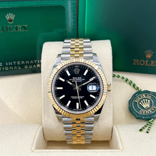 Rolex Datejust 41, 18k Yellow Gold and Stainless Steel, 41mm, Ref# 126333-0014