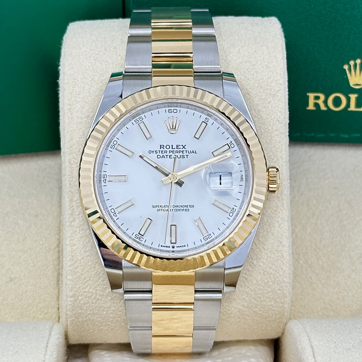 Rolex Datejust 41 Oystersteel and yellow gold Ref# 126333-0015