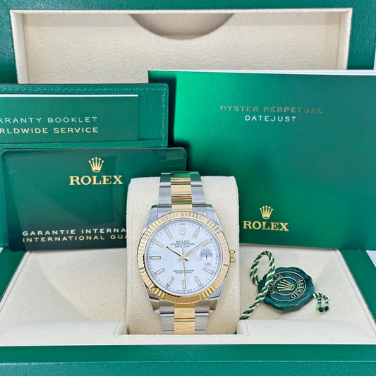 Rolex Datejust 41 Oystersteel and yellow gold Ref# 126333-0015