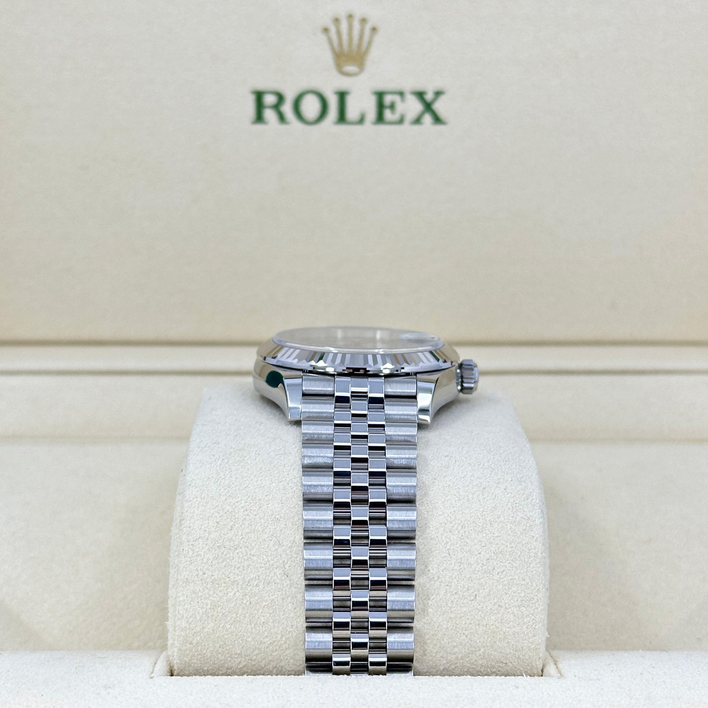 Rolex Datejust 31, Oystersteel and 18k White Gold, Ref# 278274-0028