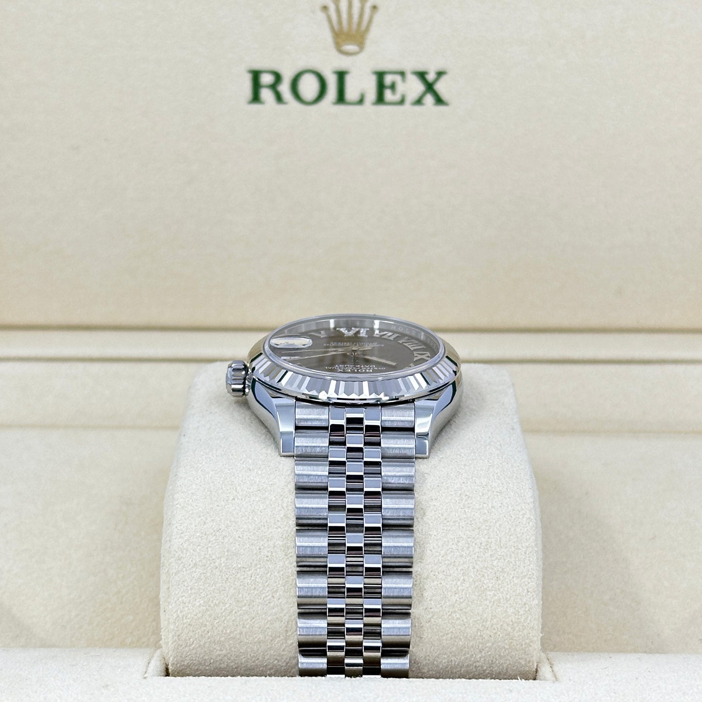 Rolex Datejust 31, Oystersteel and 18k White Gold, Ref# 278274-0028