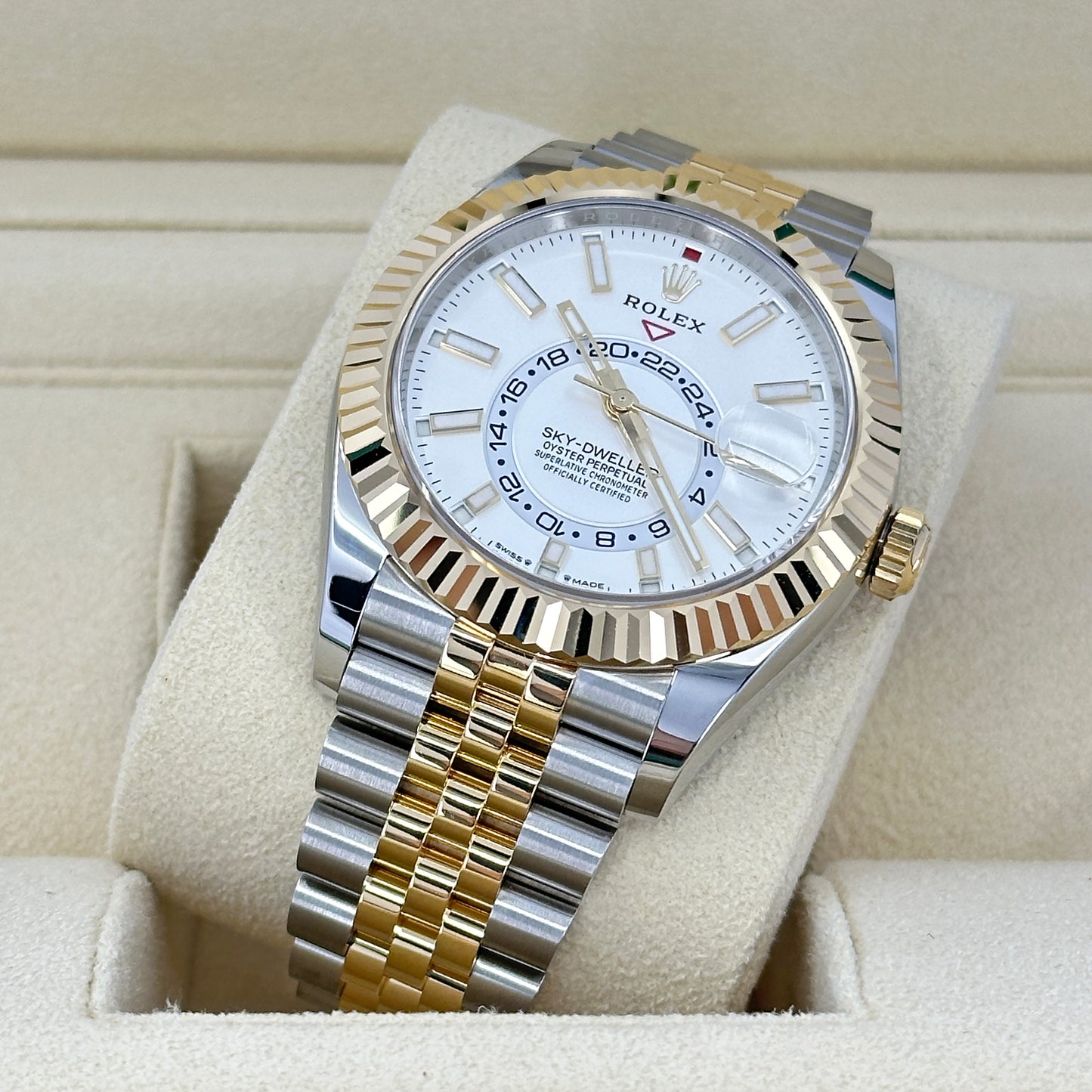 Rolex Sky-Dweller, 42mm, Oystersteel and 18k Yellow Gold, Ref# 336933-0006