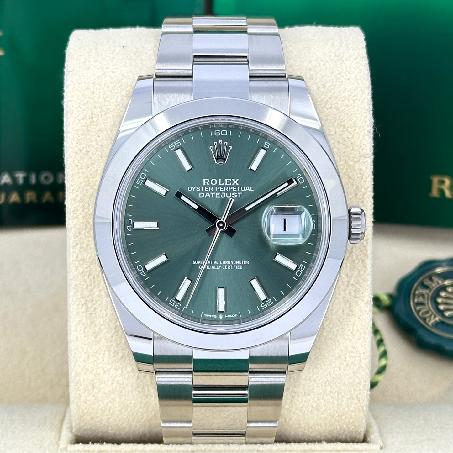 Rolex Datejust 41mm, Oystersteel, Ref# 126300-0019