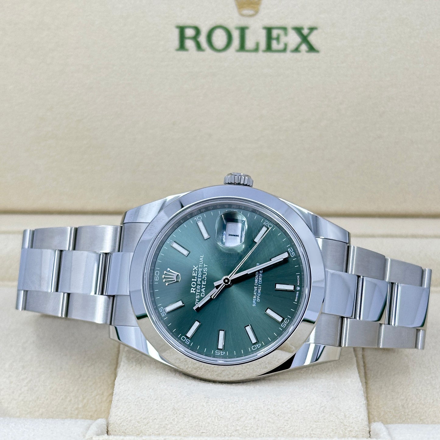 Rolex Datejust 41mm, Oystersteel, Ref# 126300-0019