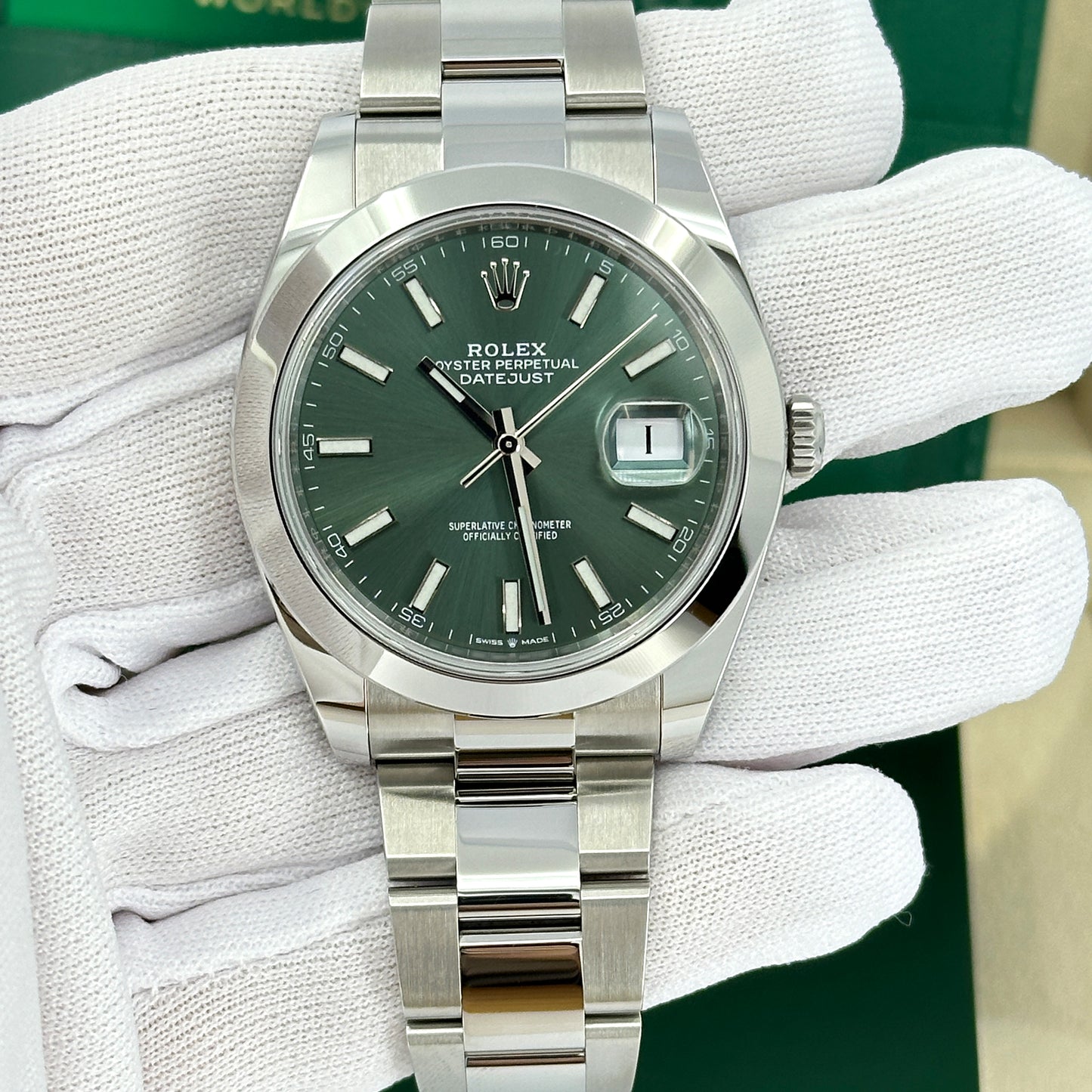 Rolex Datejust 41mm, Oystersteel, Ref# 126300-0019