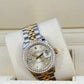 Rolex Lady-Datejust 28, Oystersteel and 18k Yellow Gold, Ref# 279383RBR-0021