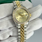 Rolex Lady-Datejust 28, Oystersteel and 18k Yellow Gold, Ref# 279383RBR-0021