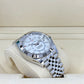 Rolex Sky-Dweller, 42mm, Oystersteel and 18k White Gold, White, Jubilee, Ref# 336934-0004