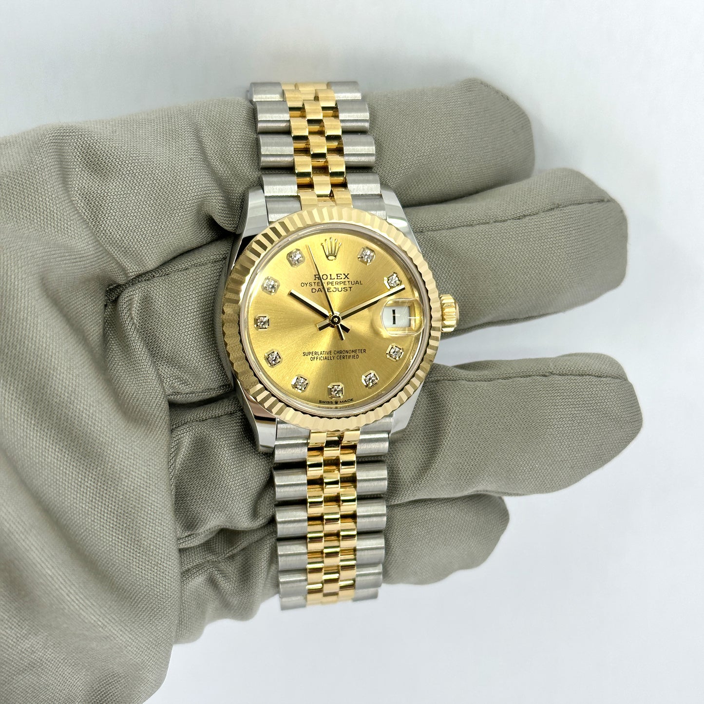 Rolex Datejust 31, Oystersteel and 18k Yellow Gold, Ref# 278273-0026