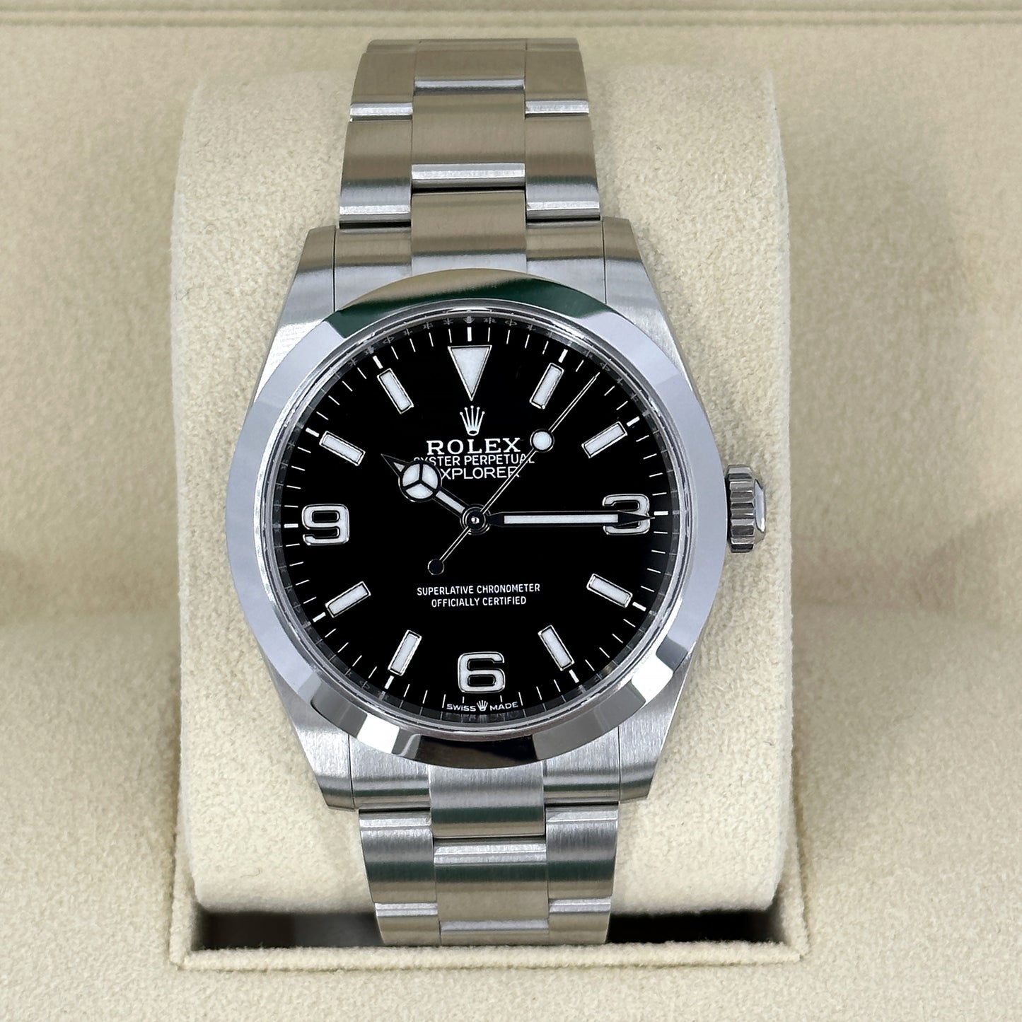 Rolex Explorer 40, Oystersteel, 40mm, Ref# 224270-0001