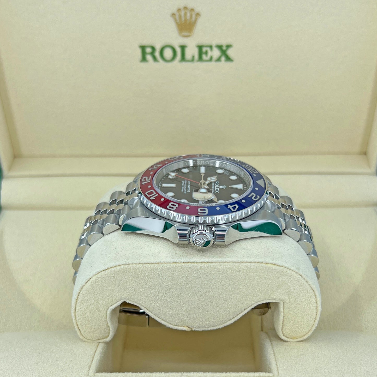 Rolex GMT-Master II Oystersteel Ref# 126710BLRO-0001