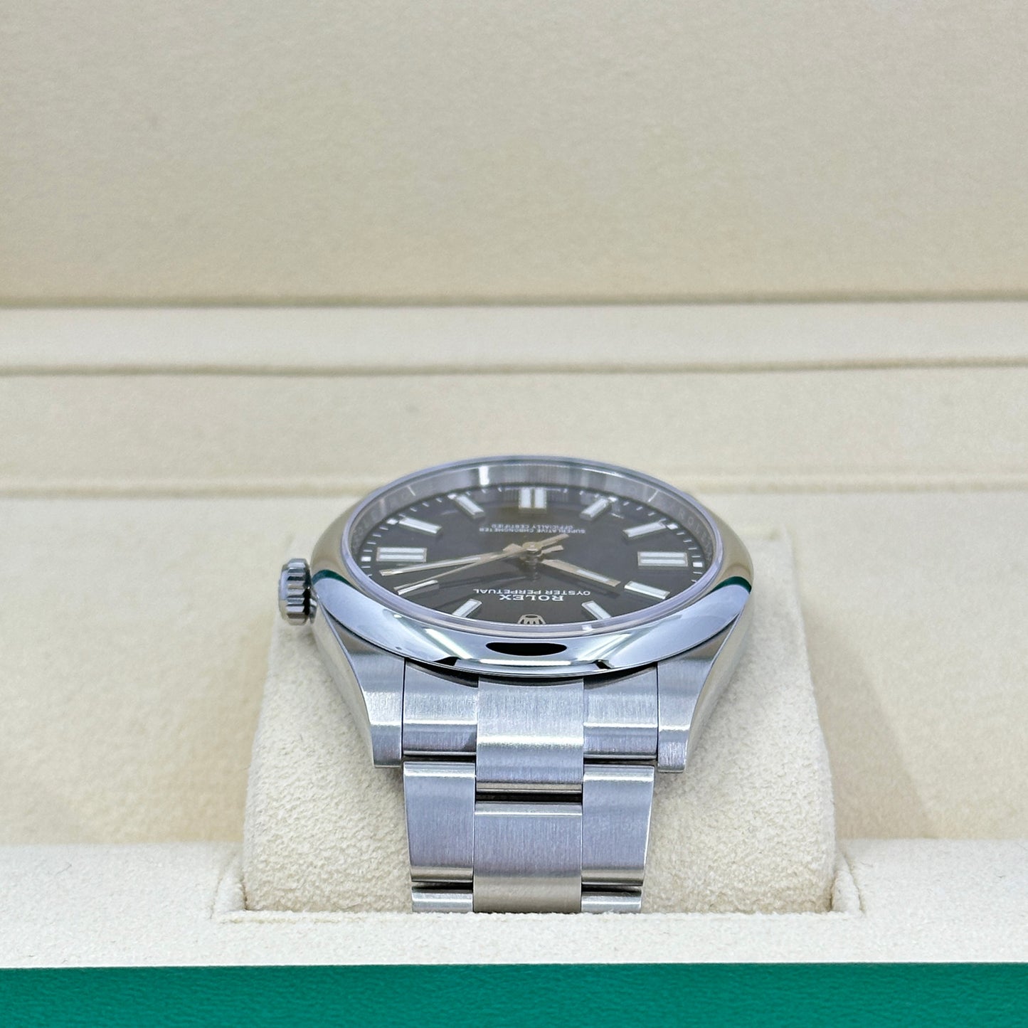 Rolex Oyster Perpetual 41mm, Blue Dial, Ref# 124300-0003