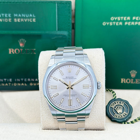 Rolex Oyster Perpetual 41 Oystersteel Ref# 124300-0001