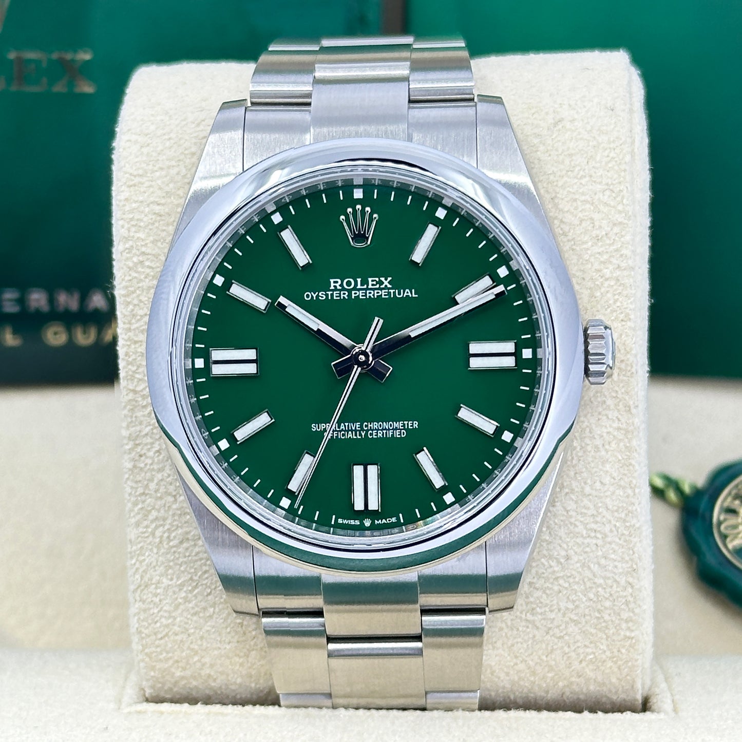 Rolex Oyster Perpetual 41 No Date Oystersteel 41mm Oyster Ref 124 Affordable Swiss Watches Inc