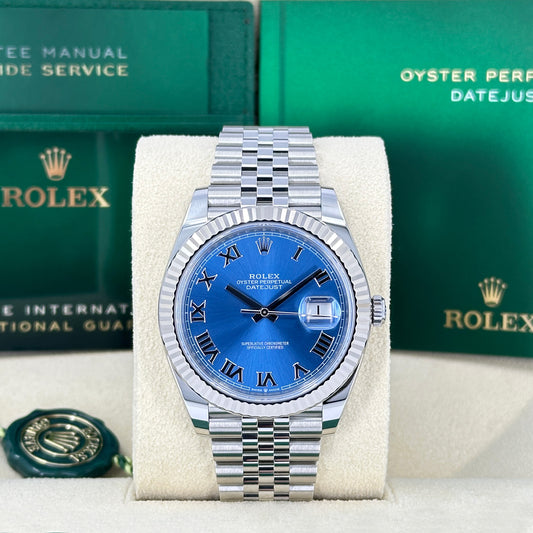 Rolex Datejust 41, Stainless Steel and 18k White Gold, 41mm, Ref# 126334-0026