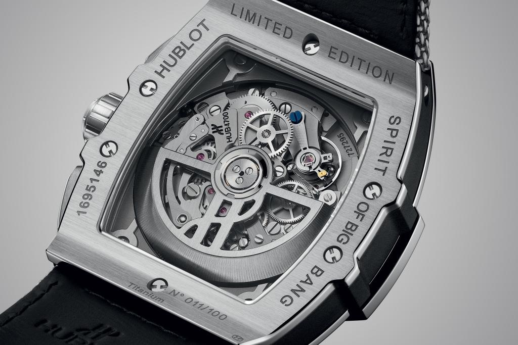 Hublot, Spirit of Big Bang Essential Gray, Titanium, 42mm, Ref# 642.NX.0110.NR.HEC23, Back