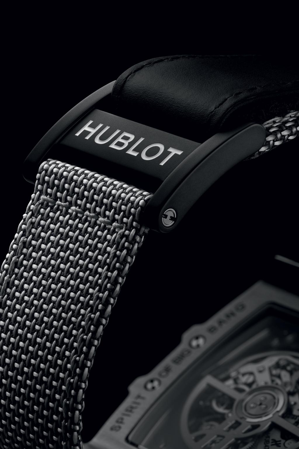 Hublot, Spirit of Big Bang Essential Gray, Titanium, 42mm, Ref# 642.NX.0110.NR.HEC23, Clasp