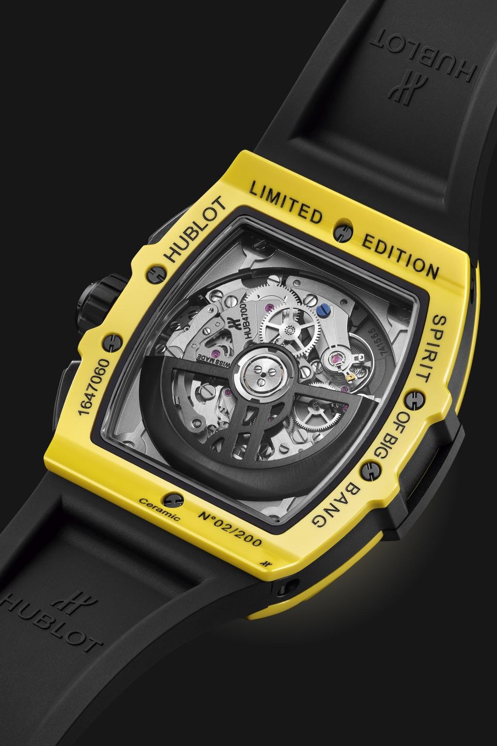 Hublot, Spirit of Big Bang Yellow Magic 42mm, Limited Edition, Ref# 642.CY.011Y.RX, Back