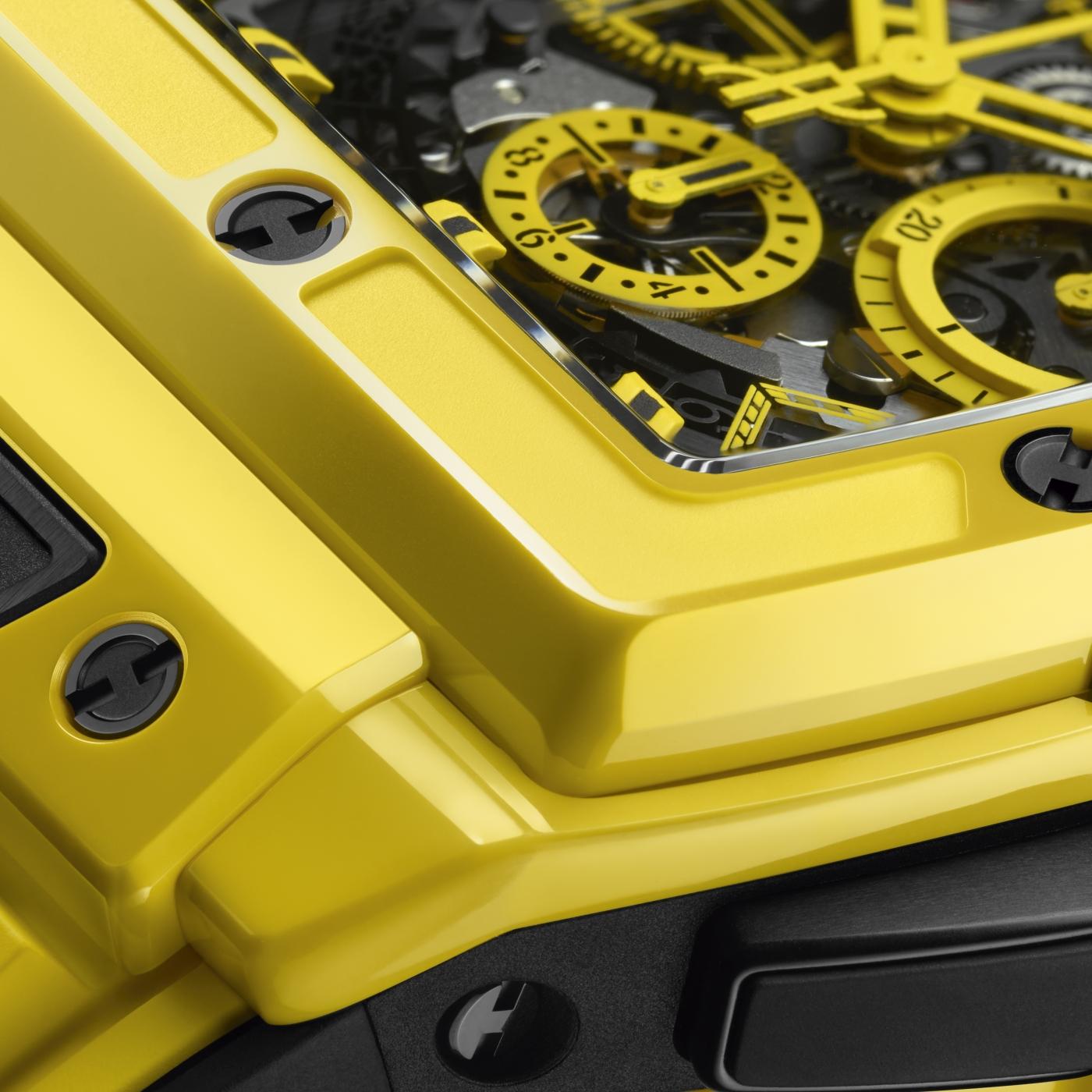 Hublot, Spirit of Big Bang Yellow Magic 42mm, Limited Edition, Ref# 642.CY.011Y.RX, Bezel